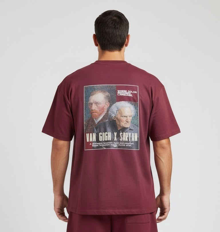Armenoid Van Gogh × Saryan T-shirt