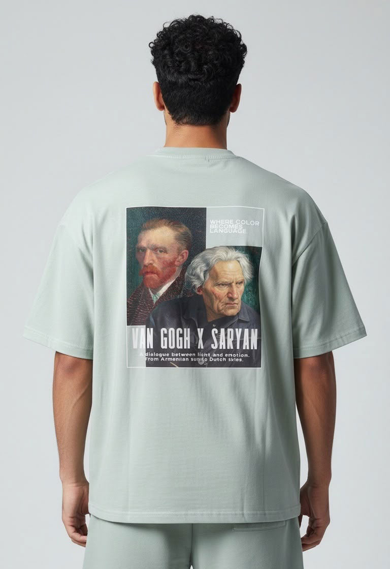Armenoid Van Gogh × Saryan T-shirt