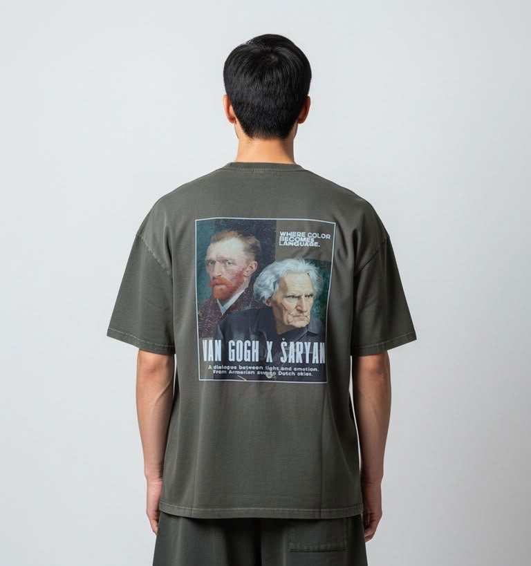Armenoid Van Gogh × Saryan T-shirt