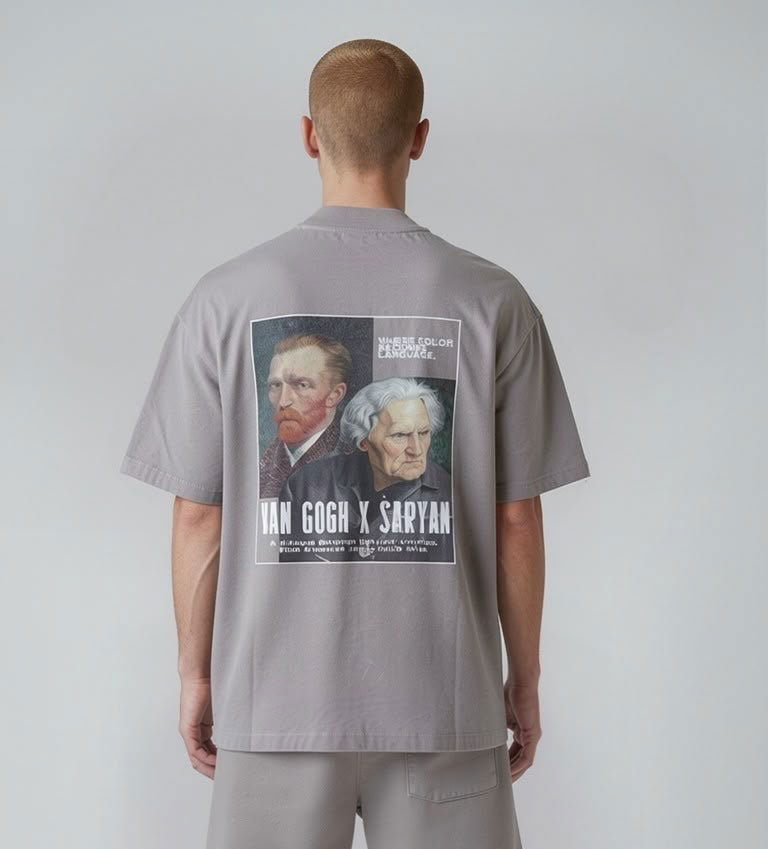 Armenoid Van Gogh × Saryan T-shirt