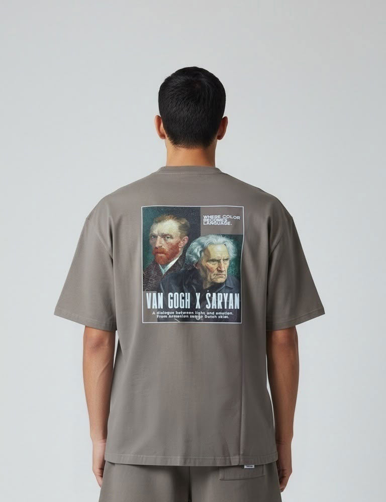 Armenoid Van Gogh × Saryan T-shirt